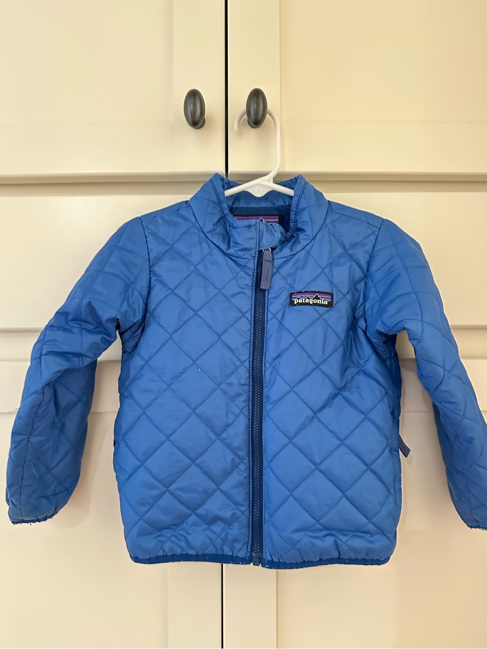 Patagonia Blue Quilted Kids Jacket